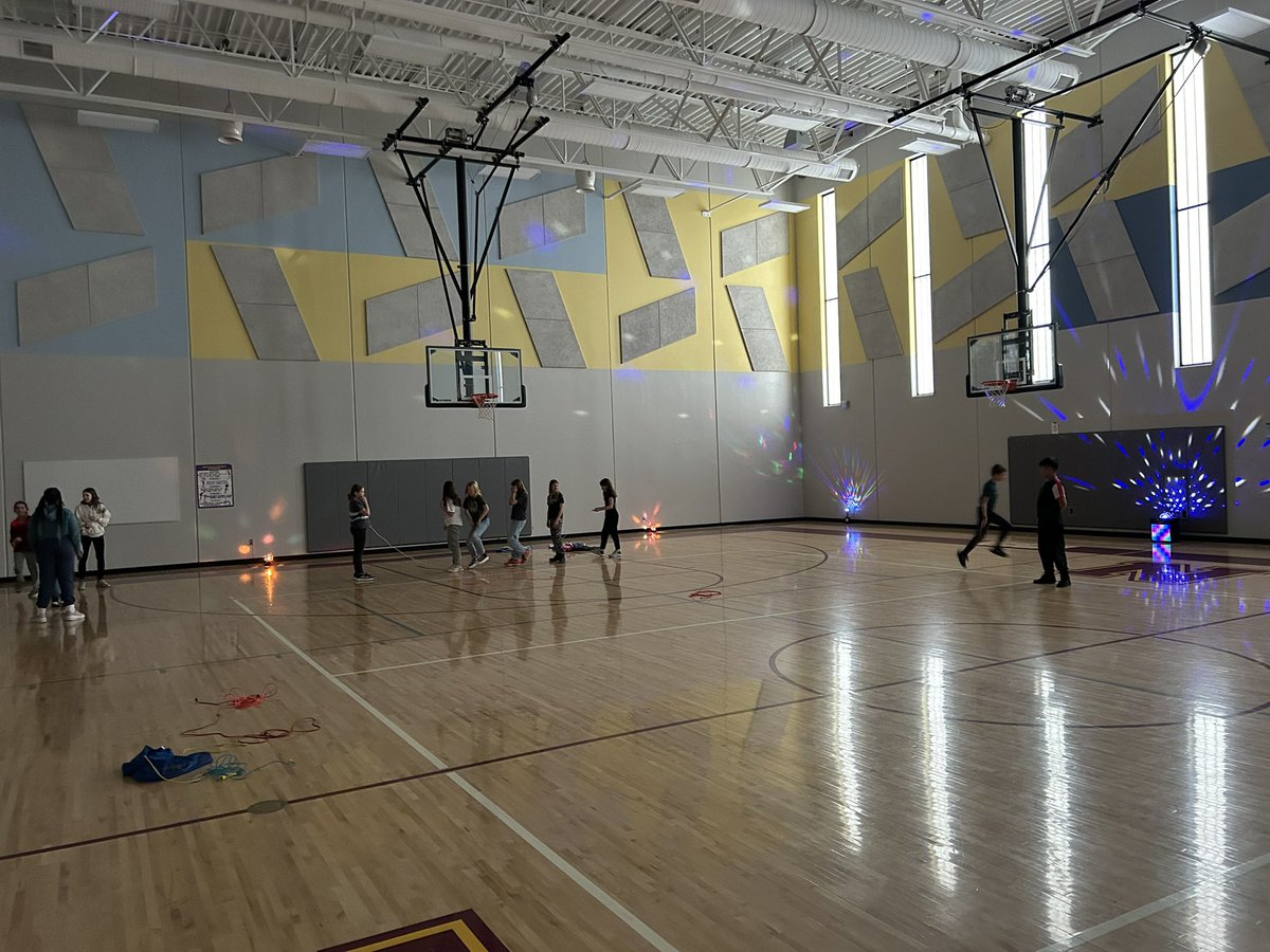 GVPPE's tweet photo. Jump Rope 4 Heart celebration today and tomorrow!
Added some Disco Party Lights for a little added fun. https://t.co/6aLOyPxylV