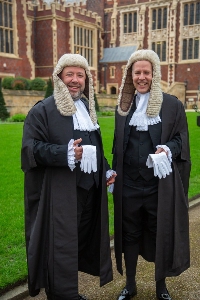 A great day today marking @SteveBroach and Colin Thomann’s formal appointment as new King’s Counsel at The Palace of Westminster this morning.