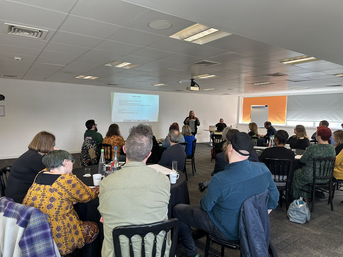 TrussellScot's tweet photo. Bethany Biggar from @EdinFoodProject and Tony Quinn from @GemapScotland are hosting a workshop on the value of integrating advice into the community to support the creation of #CashFirstCommunities https://t.co/YGktrbbKzW