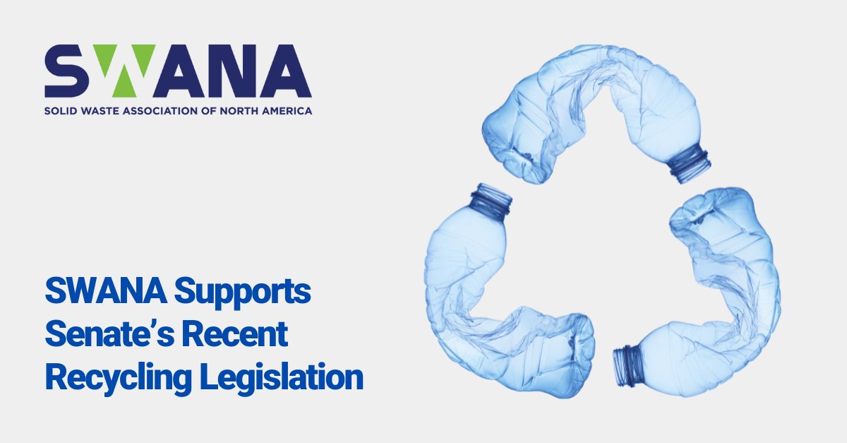 SWANA supports the US Senate’s passage of the Recycling Infrastructure and Accessibility Act of 2023 (S.1189) and the Recycling and Composting Accountability Act (S.1194) and urges the House of Representatives to pass companion bills. Learn more at swana.org/news/swana-new….…