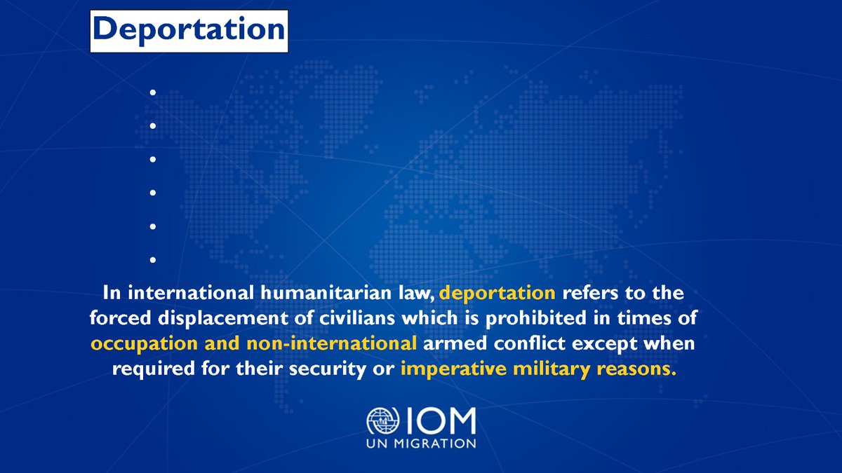 IOMSierraLeone's tweet photo. DYK?
there is a difference between #VoluntaryReturn & #Deportation. @IOMSierraLeone "Migration Term of the Week Series" gives you a detailed definition to better understand the difference between these two. https://t.co/RfEkAwv11F
