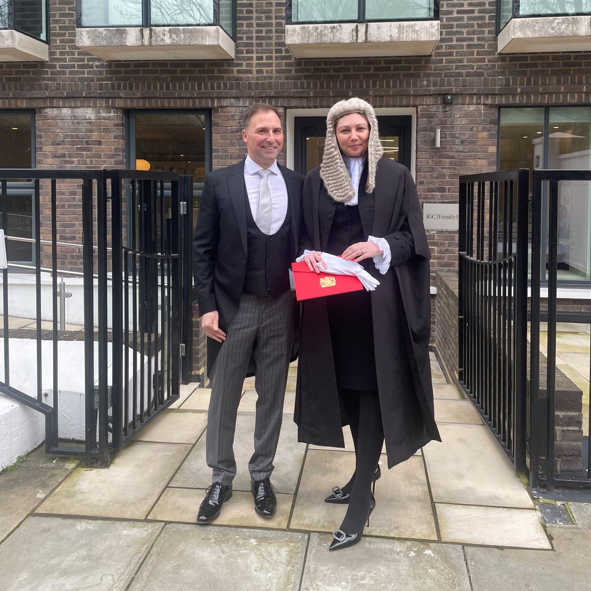 1GCFamilyLaw's tweet photo. Huge congratulations to Sharon Segal KC who has been sworn in as King's Counsel today at a ceremony at Westminster Hall.

Everyone at @1GCFamilyLaw is delighted to celebrate this achievement with her.

#silksday #newsilk #silksday2024 https://t.co/Kah9pMP0Ny