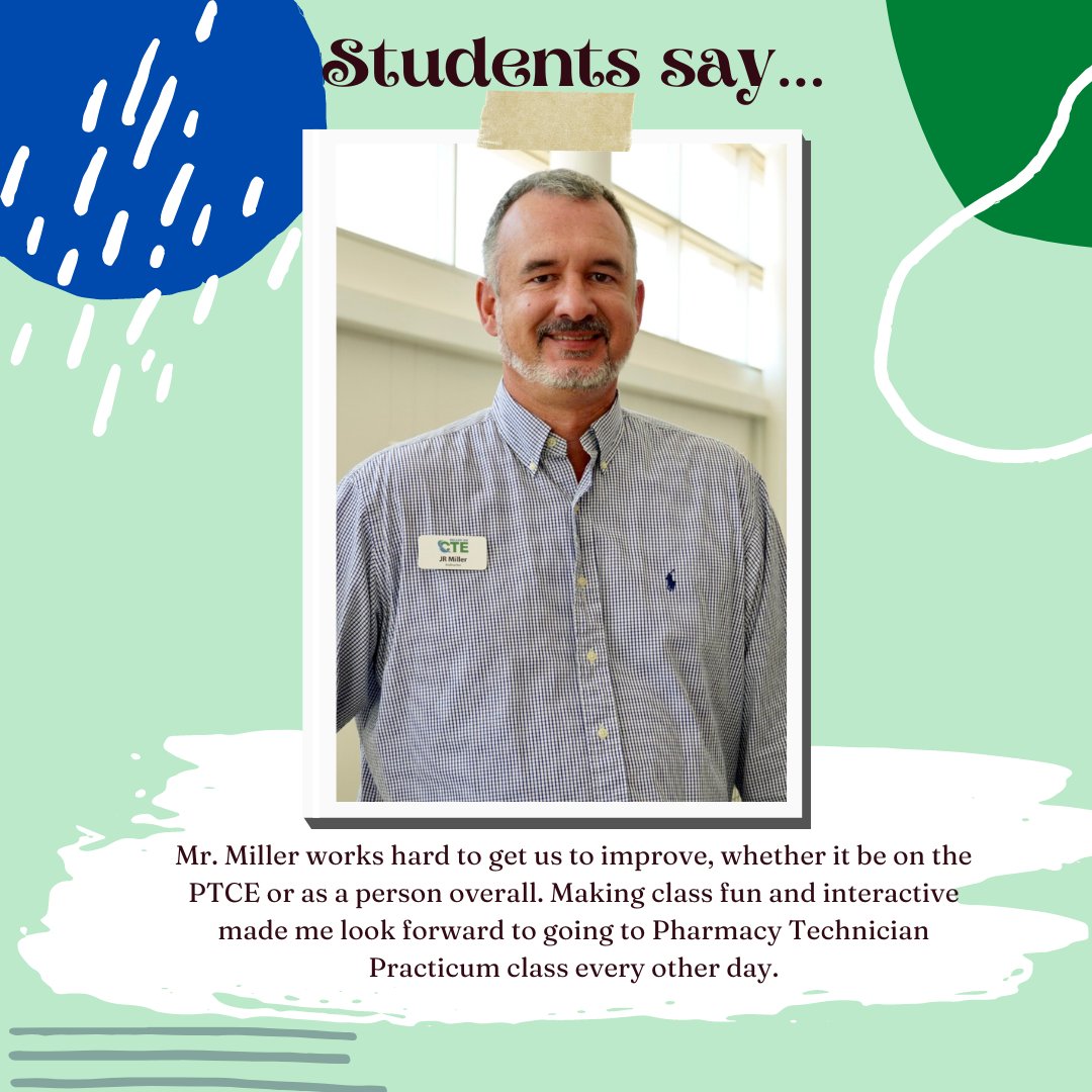 Here's what students are saying about Mr. Miller, our Pharmacy teacher here at KCAL! ⁠
⁠
#kcal #kellercenterforadvancedlearning #kisd #kellerisd #CelebrateKISD #CTEinKISD #theKCALconnection
