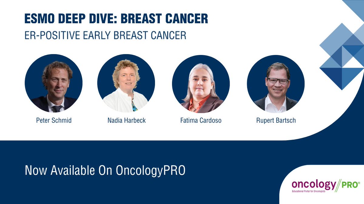 ➡️ Did you miss the live event? The resources for this #ESMODeepDive discussion with the specialists in the field is available to all ESMO members. 👉 Access now: ow.ly/3Mzy50QVkOU