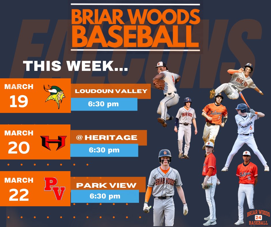 Big three game week before heading down to Myrtle

#gobirds