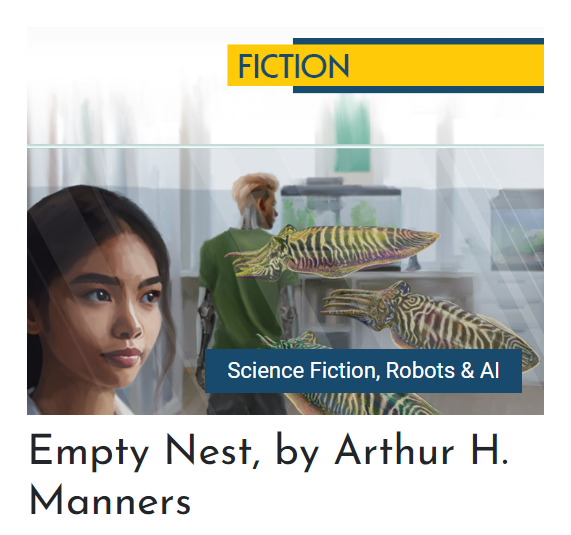 This was a fantastic story of hope...about cuttlefish! Check out 'Empty Nest' by @WotFContest winner @a_h_manners in @DreamForgeMag's Grand Uplift series. It's a good one! 

dreamforge.mywebportal.app/dreamforge/sto…

#WritingCommunity #Hopepunk #Writersofthefuture #WOTF39