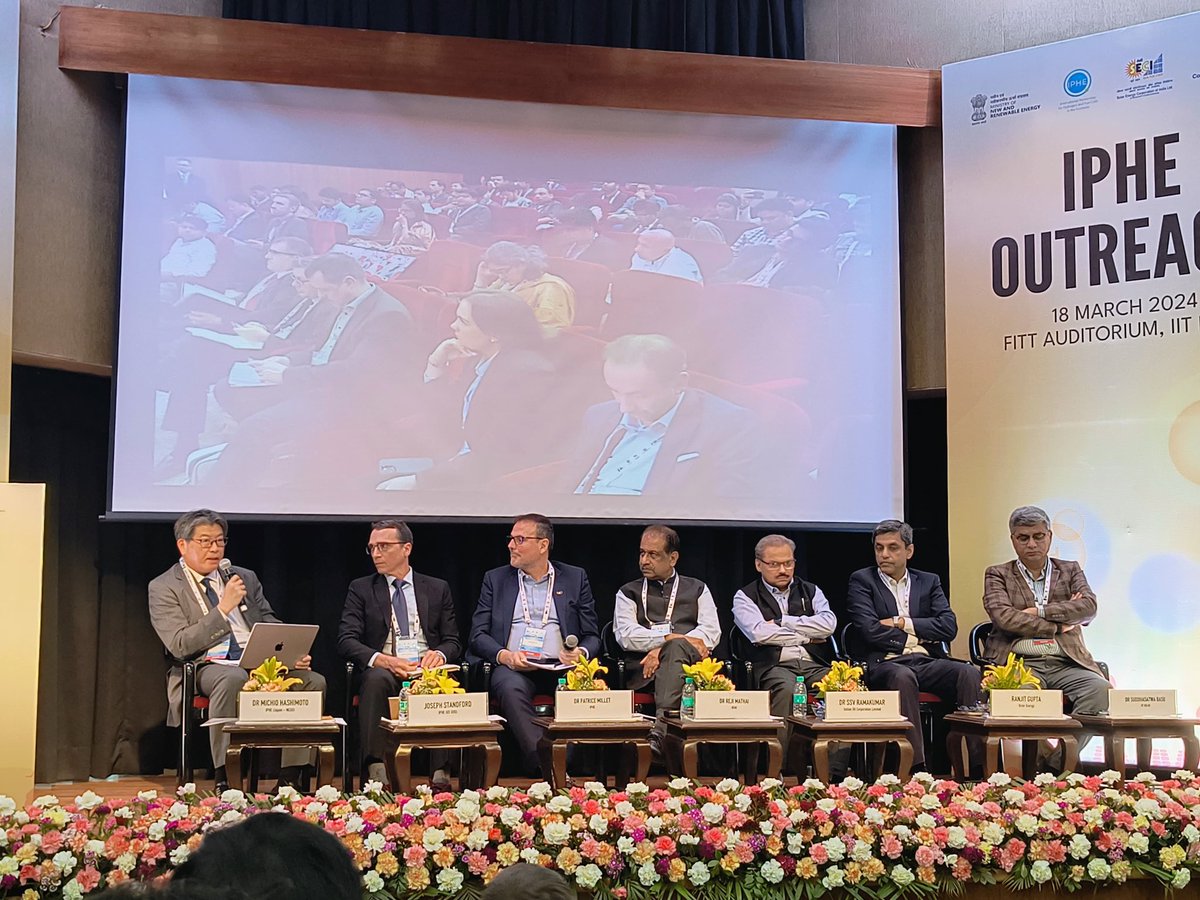 The panel discussion Session II on “Unveiling the Future: Clean Hydrogen Technologies and Its Transformative Applications” at the #IPHE Day-1, focused on empowering individuals with expertise in clean hydrogen technology to accelerate the transition towards a more sustainable