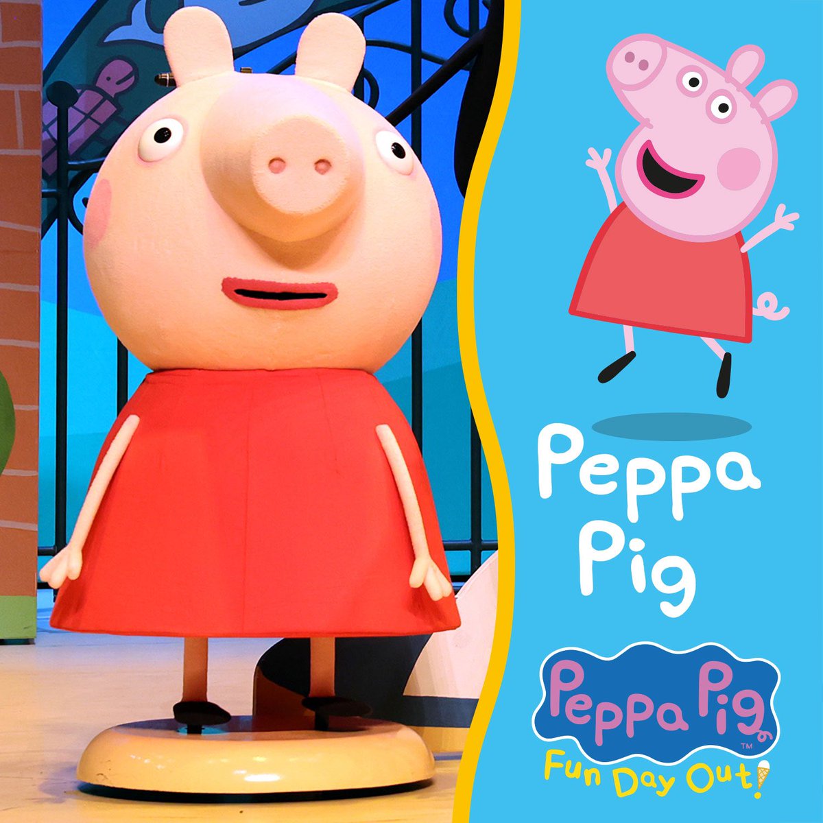 You’ve seen Peppa on TV, now see Peppa live on stage! 💖 🎭 #PeppaPigLive