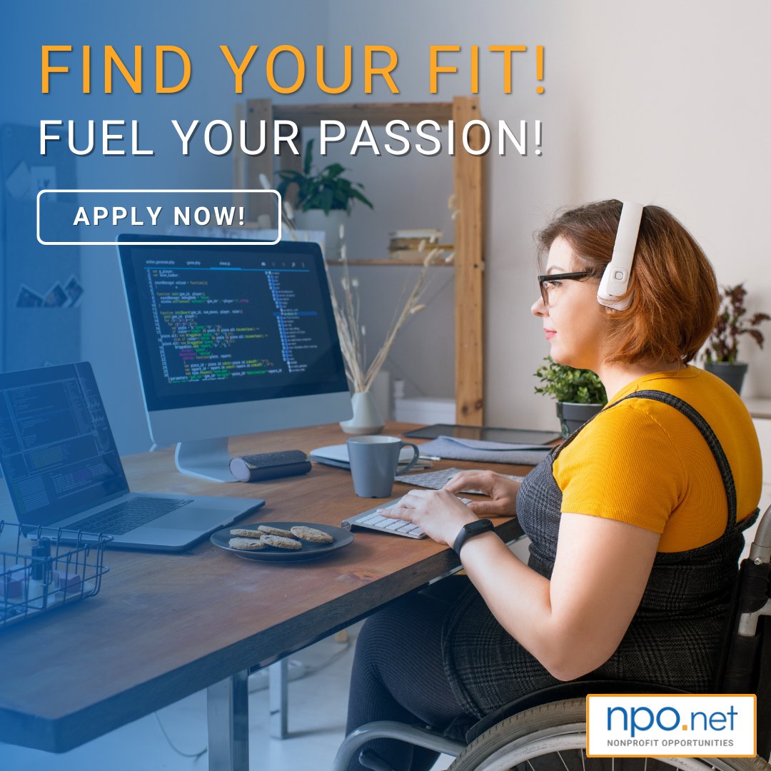 No more two years here and five years there; instead, find the perfect organization to give you purpose, growth, and further your passion. Begin your job search at careers.npo.net.