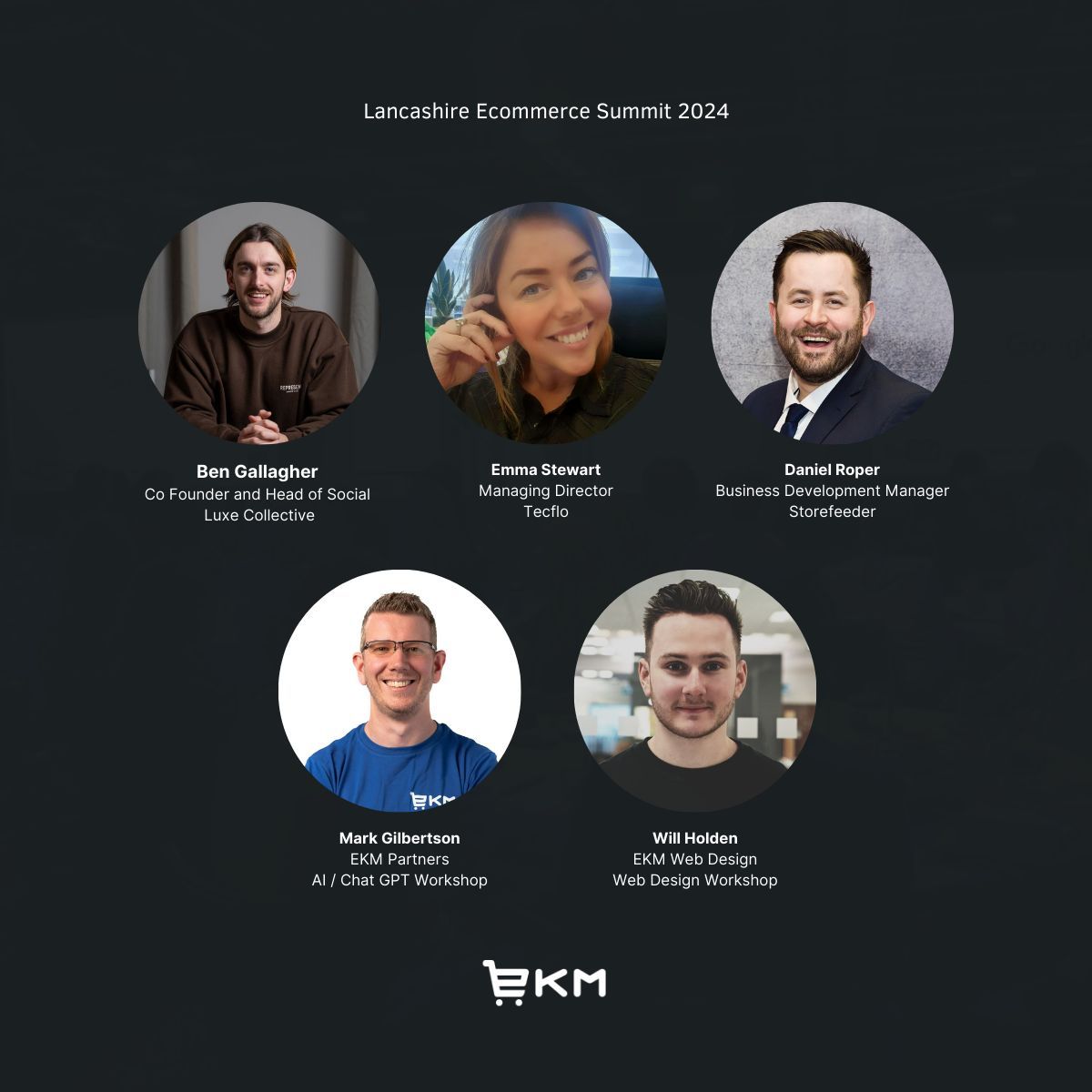 EKM_UK's tweet photo. Meet the Speakers. There's still time to get your free ticket here: https://t.co/zApmGZBxem https://t.co/uZMxAj1ysc