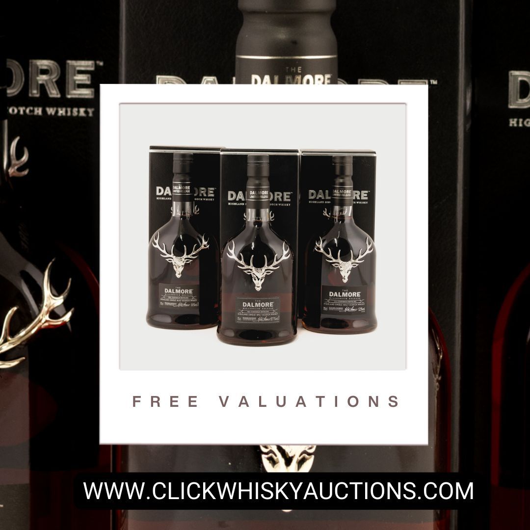 Send us photos of your bottles for FREE valuation. Remember, no sale, no fee! Contact us for details #clickwhiskyauctions #clickwhisky #sellwhisky #whiskyauctions #malt #whisky #bourbon