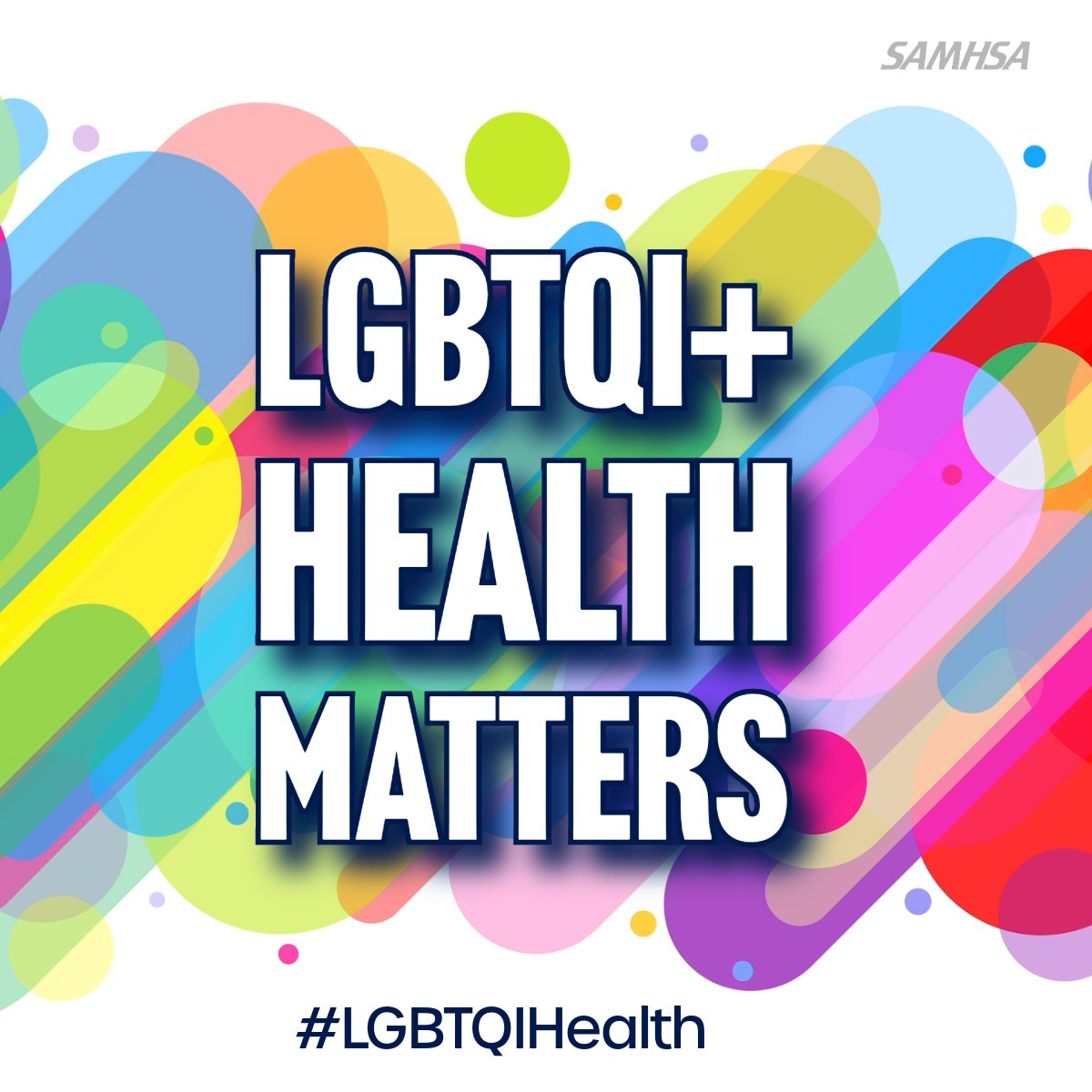 This week is #LGBTQIHealthAwarenessWeek—a time to bring attention to health disparities that affect the #LGBTQI+ community. Everyone deserves comprehensive healthcare, free from discrimination. Learn more about finding LGBTQI+ inclusive providers: samhsa.gov/behavioral-hea…
