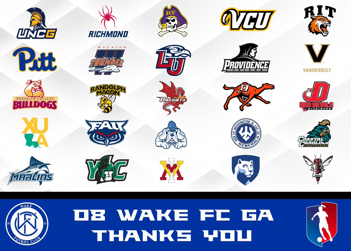 Sending out a huge thank you to the college coaches who came out to see @WakeFC2008GA play @jeffersoncup this weekend! #thewakefcway @GAcademyLeague @ImYouthSoccer @TheSoccerWire @TopDrawerSoccer @USYouthSoccer @PrepSoccer @wakefutbol