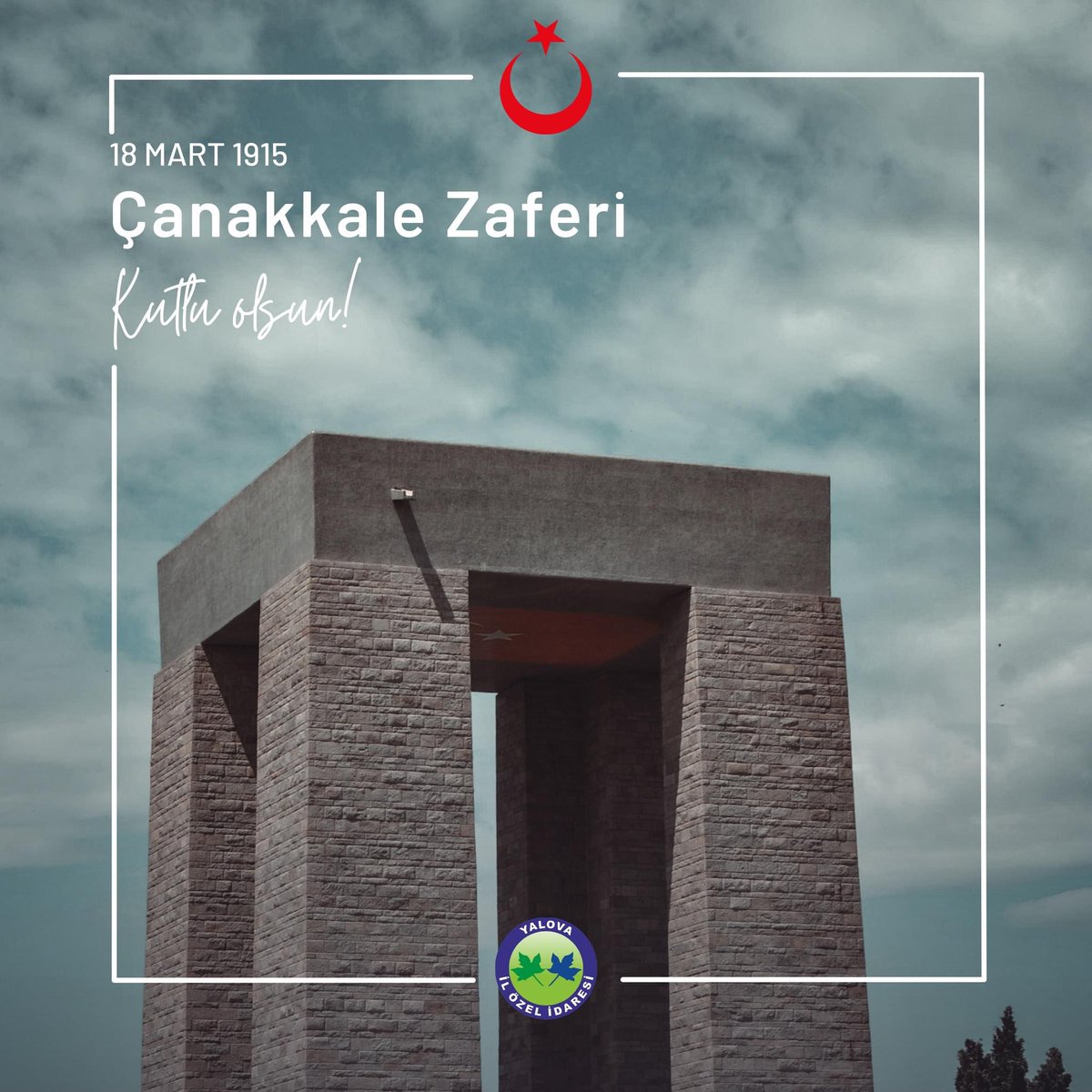 18 Mart 1915 Çanakkale Zaferi'nin 109. yıl dönümü kutlu olsun.