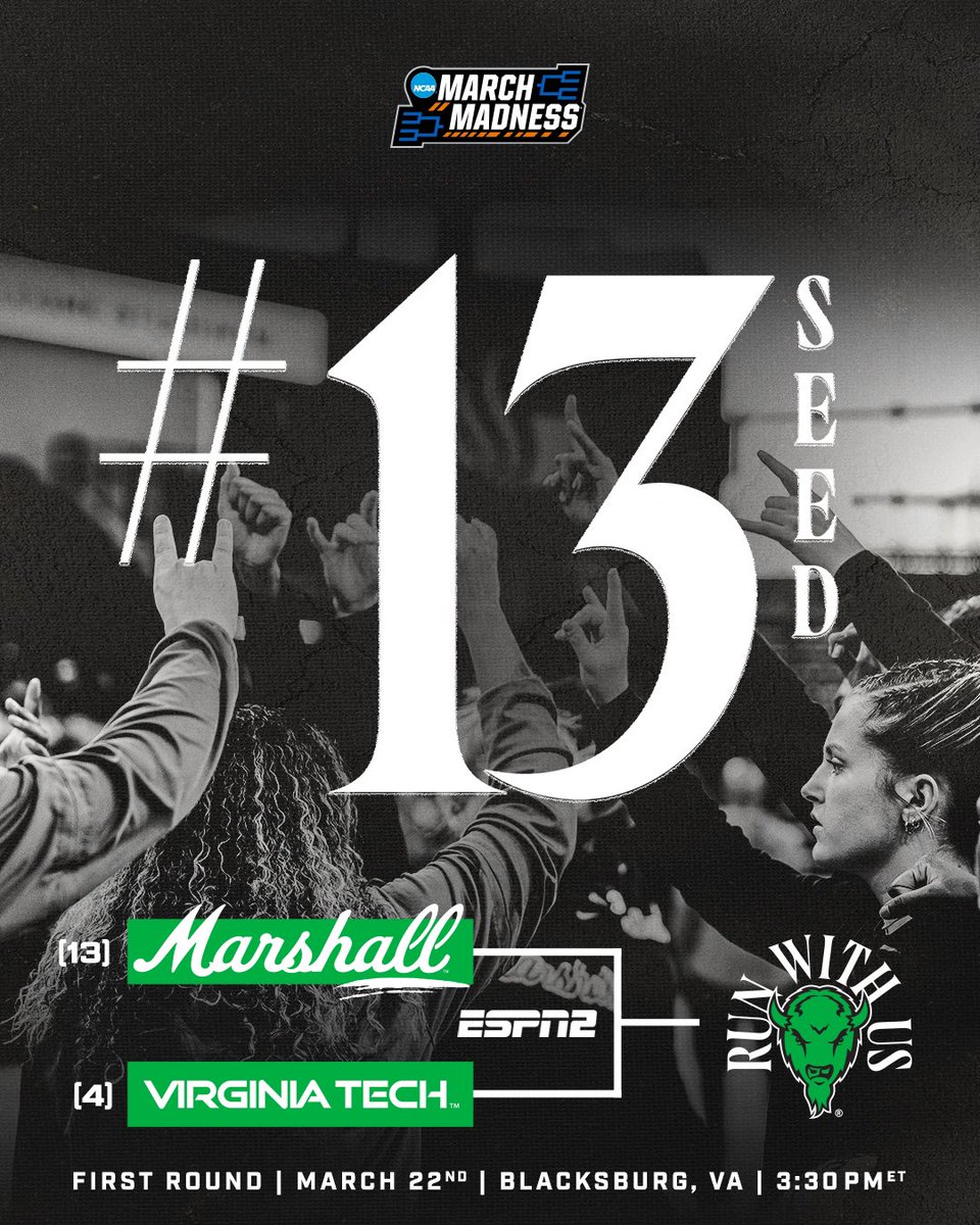 HerdWBB's tweet photo. 𝐒𝐭𝐚𝐠𝐞 𝐢𝐬 𝐒𝐞𝐭! 🤩

🆚: Va Tech
⌚️: 3:30 p.m. 
📺: ESPN2
🎟️: On Sale at 2pm link 👇
🔗: https://t.co/Qq7QoTQNxH

#RunWithUs // #WeAreMarshall https://t.co/XfaZOIXwxP