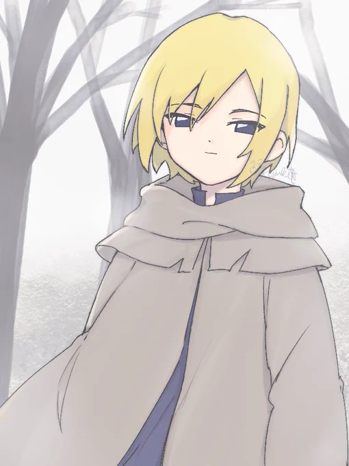 突然ですがワイの人生最古の推し(CV野島健児)のファンアートを置いて落ちます 