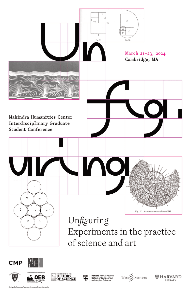 THIS THURSDAY-SATURDAY: The 2024 Interdisciplinary Graduate Student Conference, 'Unfiguring: Experiments in the Practice of Science and Art' March 21-23, 2024. For full conference schedule and details, visit unfiguring.org