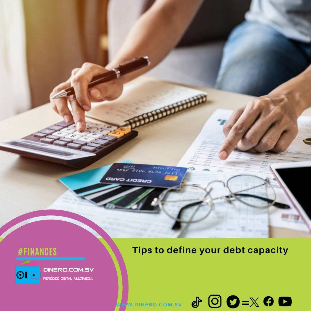 dinerocomsv's tweet photo. #Finances Debt capacity refers to the maximum amount of debt that a person or entity can sustainably assume and pay, considering income, expenses and other financial obligations π΅ππ
Read it here: https://t.co/MvaLh0cPOQ
#debtcapacity #financialfactors #monthlypayment https://t.co/ETDfhASSYu