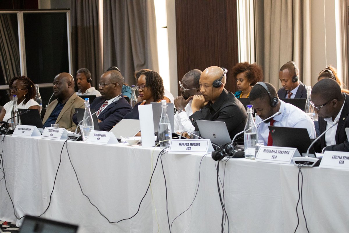 ATPC2's tweet photo. The meeting also welcomed the decision of @eca_official #COM2024 to dedicate #COM2025 to the issue of “Advancing the implementation of the Agreement Establishing the @AfCFTA : Proposing Transformative Strategic Actions”. https://t.co/9y06FdQHmi