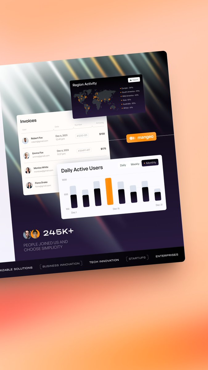 arounda_agency's tweet image. 🔥Design Inspiration UX/UI Design🔥
More details about the design can be found at dribbble.com/shots/23849243…
#webapplication #webapps #webappdesign #webappdevelopment #webapplications #saasdesign #saasapp #saas #saasdashboard #b2b #softwar
