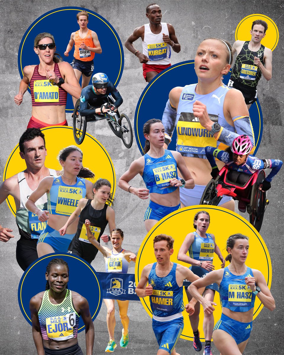 Fast fields featuring Olympians, Paralympians, rising stars, and recent B.A.A. event winners will take center stage at the Boston 5K presented by @Point32Health and B.A.A. Invitational Mile on Saturday, April 13!🏃💨 Read the full release: bstnmar.org/24Mile5KFields
