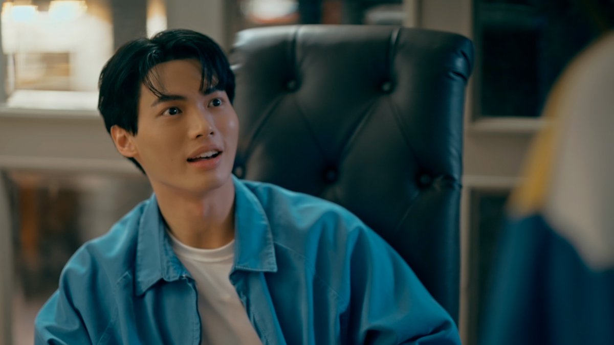 GMMTV's tweet photo. ยิ้มเลยยย #BeautyNewbieEP9 
@winmetawin https://t.co/QZ6q5WT1bm