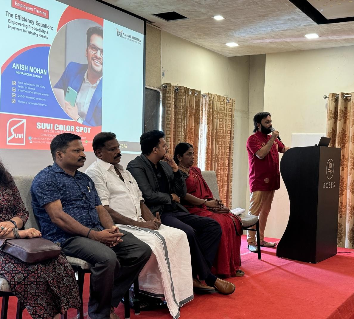 11ANISH's tweet photo. പുതിയ മാറ്റങ്ങളിൽ മാനേജുമെൻറിനൊപ്പം ജീവനക്കാരൊന്നിച്ചു കൈകോർക്കേണ്ടത് അത്യന്താപേക്ഷിതമാണ്.
Topic- The Efficiency Equation: Empowering Productivity & Enjoyment for Winning Results
#employees #training #entrepreneurs #colorlab #studio #anishmohan #inspirationaltrainer #business https://t.co/aecRQZi4bh