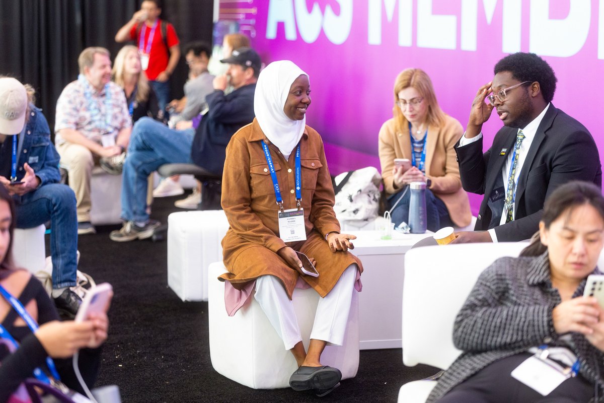 AmerChemSociety's tweet photo. Are you an #ACSMember interested in renewing your membership? Chat with our staff at the ACS Member Lounge to learn more about our special promotion & enter to win a limited edition ACS #PeriodicTable Blanket!
#ACSSpring2024 #Chemistry https://t.co/898fy9vTgi