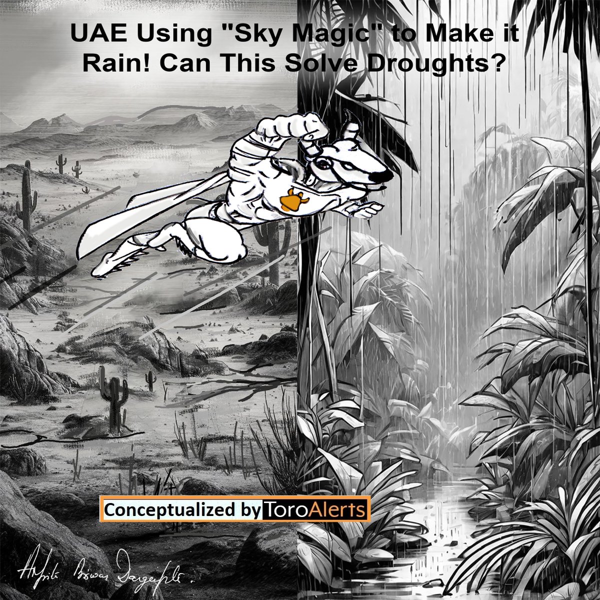 UAE Says "Hold My Sandstorm!" Crazy Tech Forces Rain - Investors Take Note!
#toroalertsai #cloudseedingrevolution🌧️ #UAE #stockmarket 📈 #desertkingdom🌈✨ #financial💰