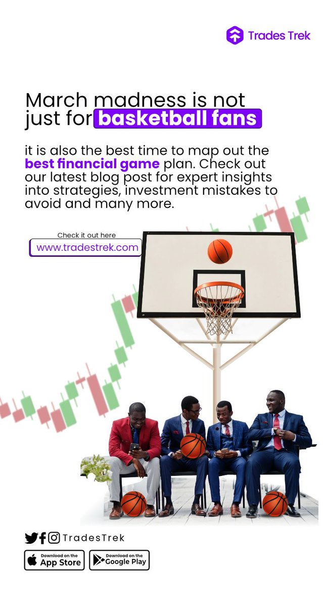 TradesTrek's tweet photo. March madness is coming soon!! What is your financial game plan? Get all you need to build a full proof game plan for financial success on our latest blog post. Check it out here (https://t.co/TKYxWRjGGX
#MarchMadness #tradestrek #financialsuccess #financialgameplan https://t.co/Di8Ziv7jVU