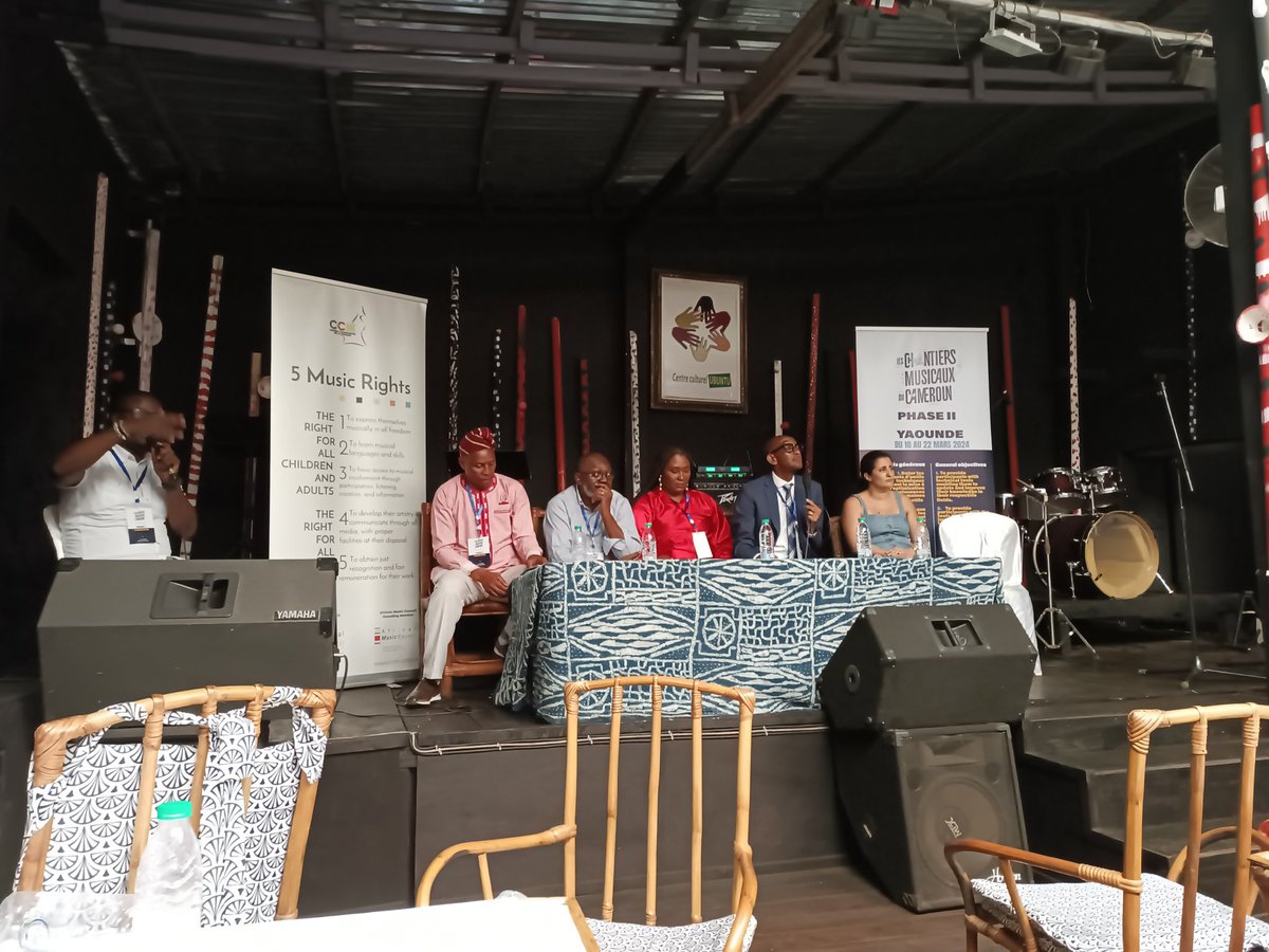 visartculture's tweet photo. 35 participants des domaines de la production, promotion et diffusion venus des 10 régions du Cameroun prennent part à la seconde édition des chantiers musicaux du Cameroun qui se tiennent en marge du #Yamex
#visartculture https://t.co/V8g1OSGiwd
