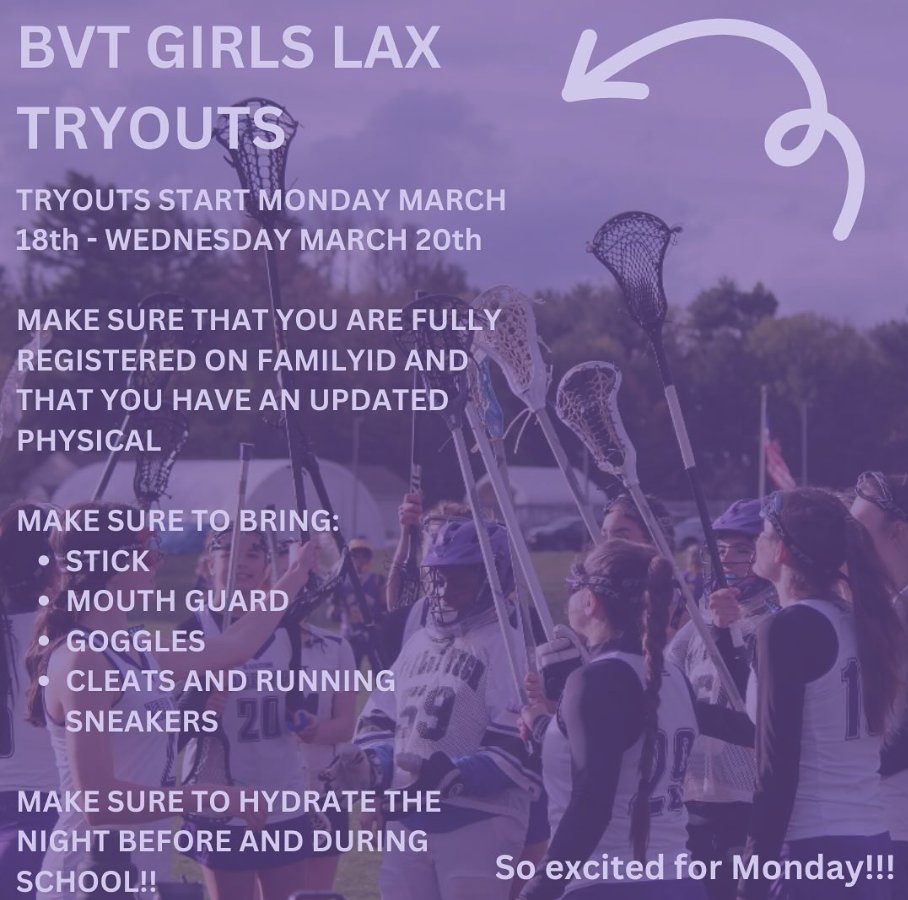 Today is the day! Make sure you are on the field and ready for 2:30pm!