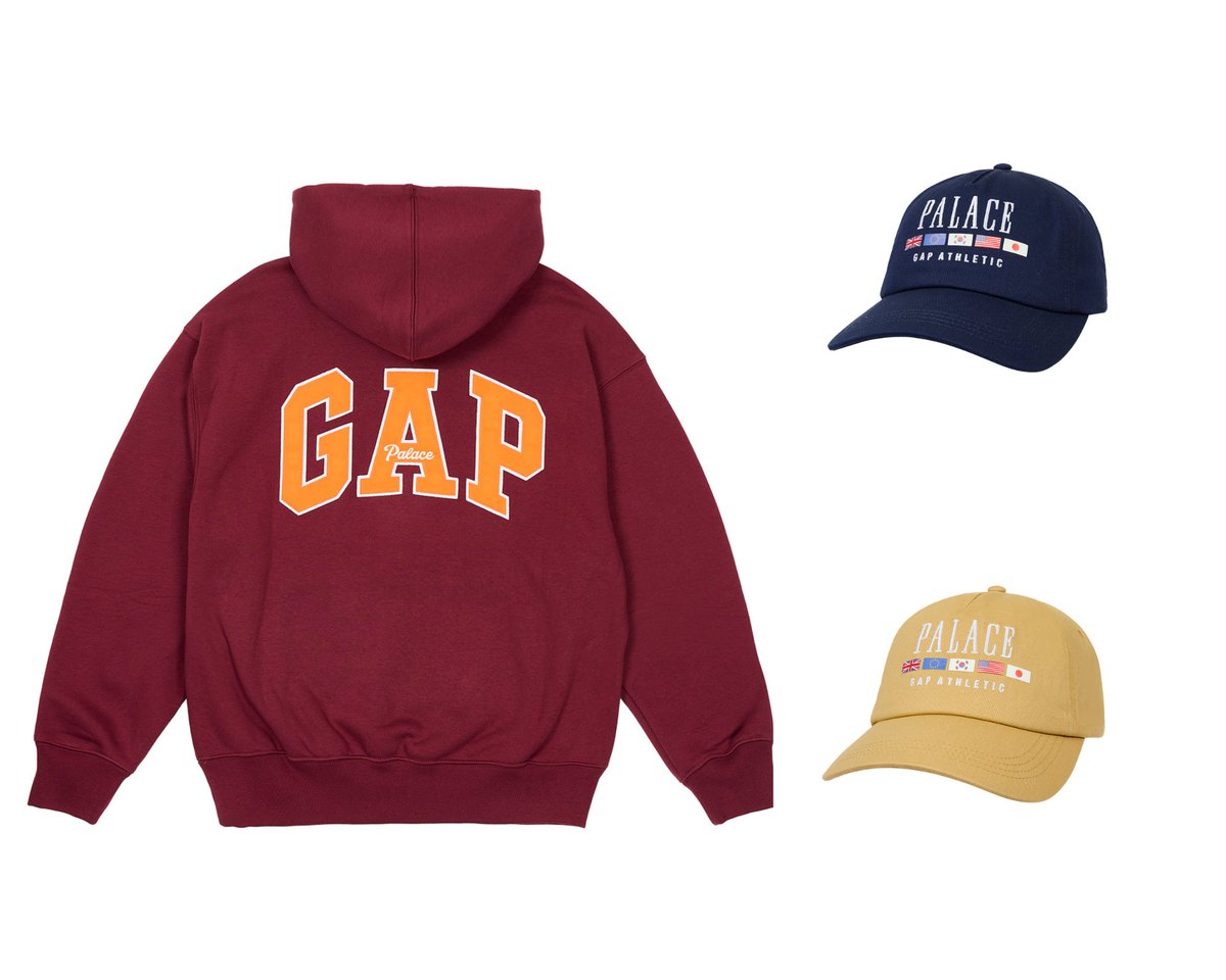 Palace x Gap Collaboration Celebrating '90s Style and Skate