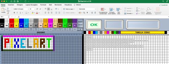 Applicazione per ricavare il codice da un disegno in pixel art e viceversa - Maestro Alberto #maestroalberto buff.ly/3x89dzp
