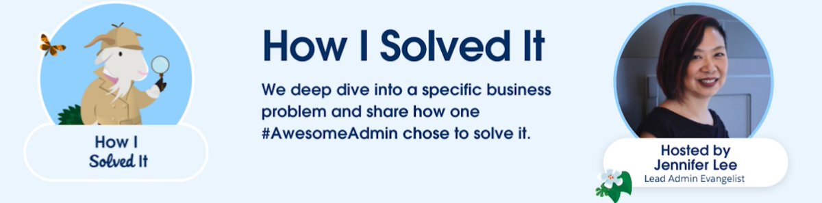 #AwesomeAdmins, I want to feature YOU!

I'm looking for cool apps, reports and dashboards, automation, how you use AI or any amazing solution you've built with no code!

Submit your idea to me for consideration: sforce.co/HISI2024

Watch the playlist: sforce.co/HowISolvedIt