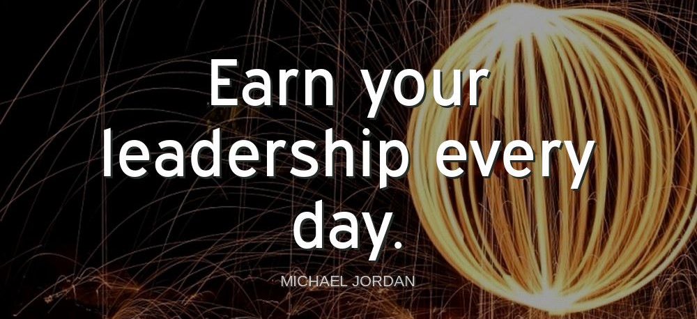 TheZigZiglar's tweet photo. "Earn your leadership every day."-Michael Joran https://t.co/RLLWf4mDR8