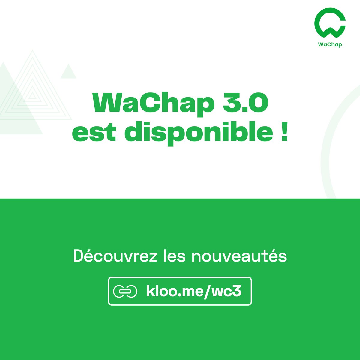 wachapapp's tweet photo. WaChap 3.0 est maintenant disponible avec un ensemble de nouveautés. 😍 Il n'a jamais été aussi facile d'automatiser le marketing, les ventes et la relation client sur WhatsApp. Découvrez les nouveautés dès maintenant : https://t.co/72Z43Oegm4 https://t.co/hwG7yCIVh8