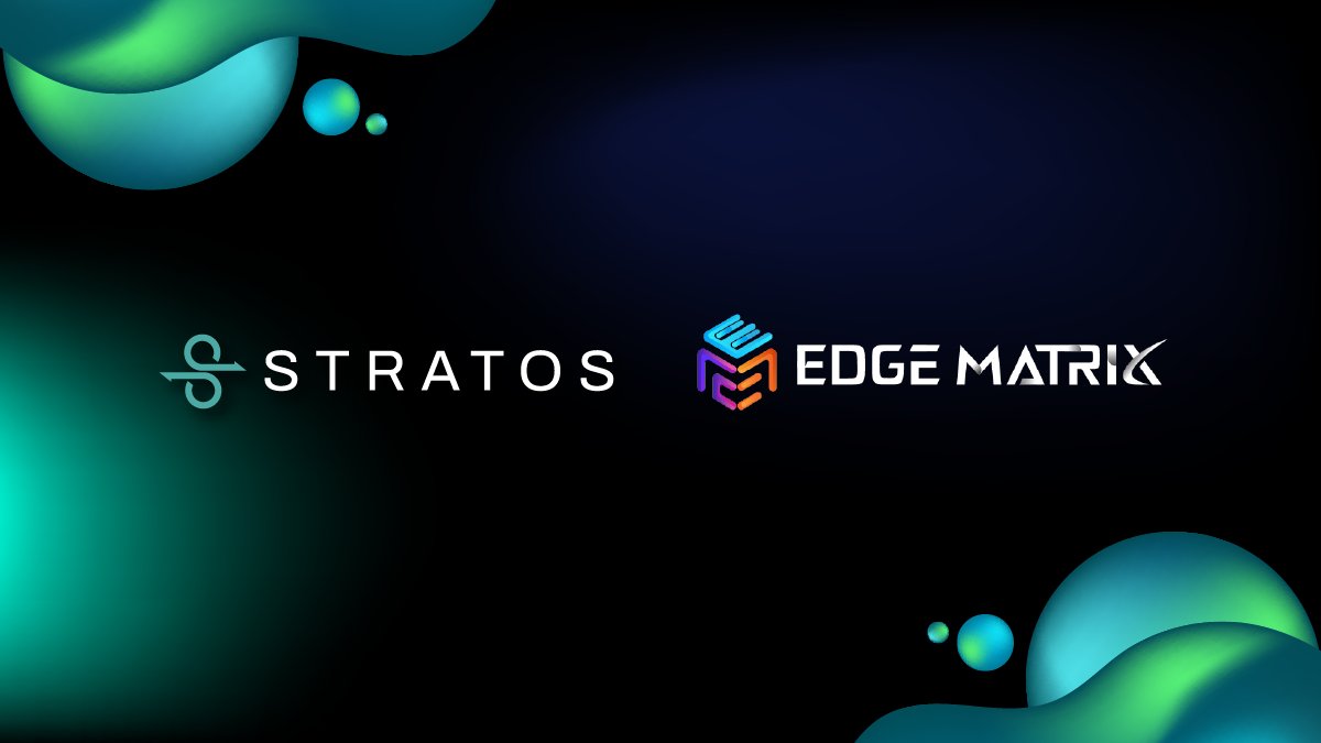 Stratos_Network's tweet photo. 🎉 Partnership News! 🚀 Stratos is thrilled to announce our strategic partnership with @EMCprotocol , a pioneer in the global AI DePIN and computing power application networks. Our partnership will harness the power of decentralized storage & computing networks and AI technologies to drive innovation across industries. By joining forces, #Stratos and #EMC aim to enhance the efficiency of distributed GPU clusters, offering developers access to an AI model library, more decentralized storage services to train AI data, and an AI #dApp launcher.

👉Read more: https://t.co/5xZFoQKNoT

#DePIN #AI #DecentralizedComputing #Web3 $STOS