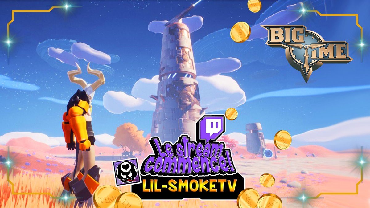 LIL_smokeTV's tweet photo. 💜LE STREAM COMMENCE💚
https://t.co/fWms6JSR6N
@playbigtime
@OpenLoot
@StreamRaiders
#chill #gaming #NFT #NFTGaming #BIGTIME #Web3Gaming #FR #StreamRaider https://t.co/uBfCDYkxr5