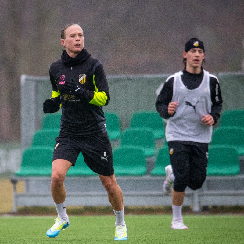 bkhackenofcl's tweet photo. Pojkakademin med i förberedelserna inför kvartsfinalen i Champions League 🐝

🎙️ Yamen Alahmad
– Alla i BK Häcken hjälper damlaget med förberedelserna, så att de ska kunna ta sig så långt som möjligt i Champions League.

#bkhäcken