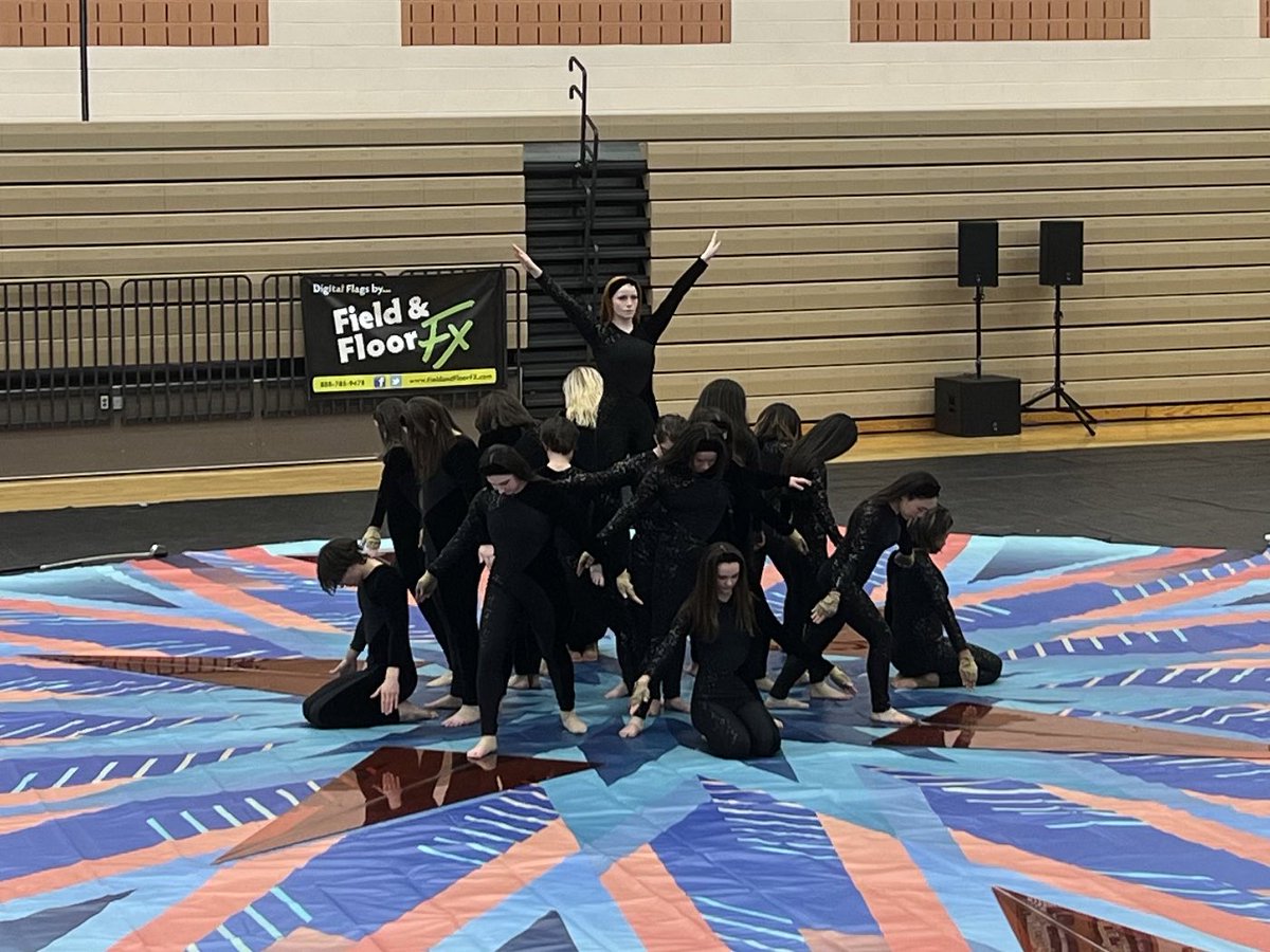 Congratulations to the JV and varsity winter guard teams for their incredible performances at our home competition yesterday at Stoney Creek! JV took 5th and varsity took 1st in their divisions! Both teams will be competing at MCGC State Championships on Saturday, April 6 at WMU!