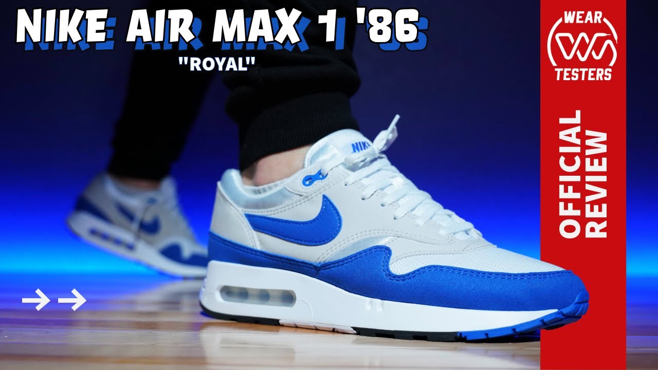 WearTesters on X The big bubble is back for Air Max week in the Women s Nike Air Max 1 OG 86 Royal Blue. With a lot of releases coming around Air Max