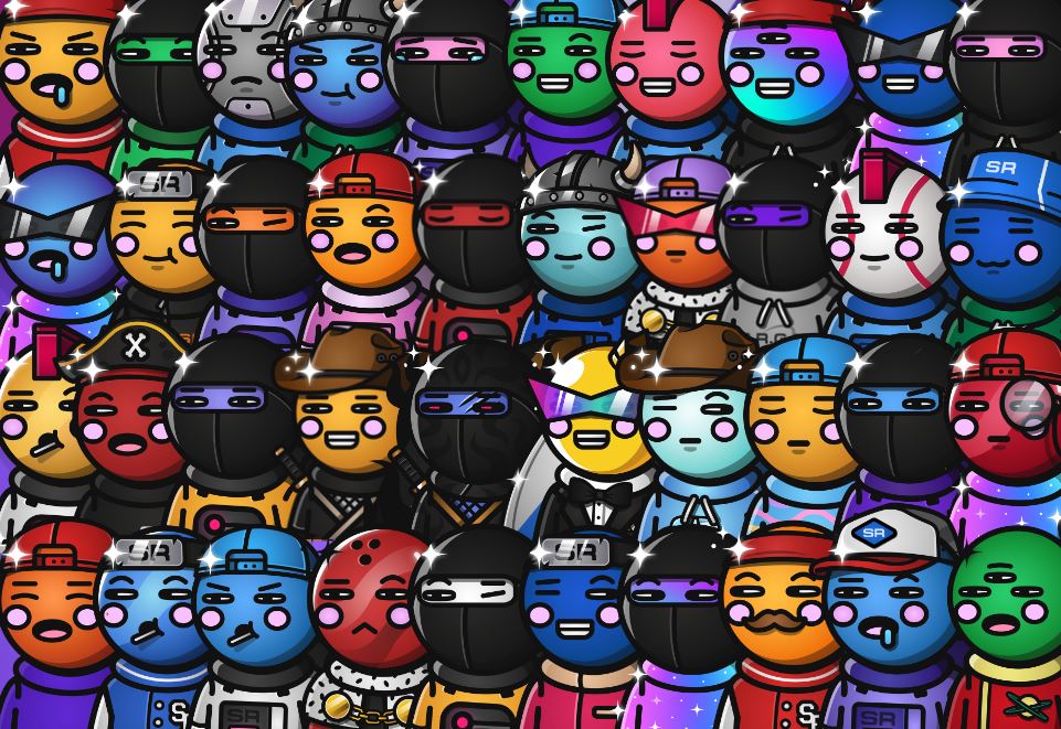 Just wanted to give a HUGE Congrats to the <a href="/SpaceRidersXYZ/">Space Riders</a> Team and entire community for riding strong and making it to the 2 Year Anniversary. My Riders all got together for a "class photo" to celebrate the occasion.