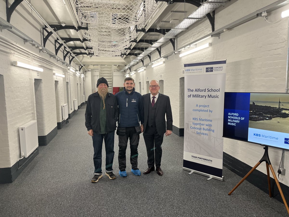 We are thrilled to announce our role in the Grand Opening of Royal School of Music at the Portsmouth Naval Base back in December ‘23

It was such an honour to have been part of this milestone event. A big round of applause to all of the different teams for their hard work.