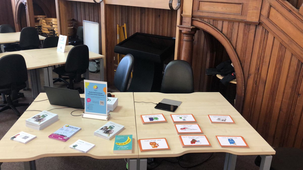 NESCANhub's tweet image. Aberdeen City @NESCANhub Pop Up from 10 am to 7 pm at Aberdeen Central Library! Get to know more about the network, talk to our team and share your climate action stories! #CWNE24 #AberdeenCity #PopUpEvent
