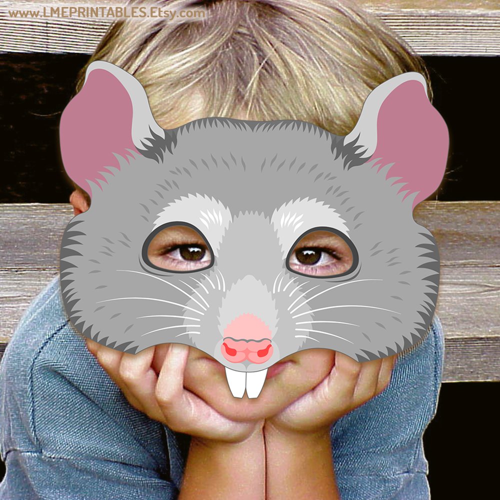 lmeprintables's tweet photo. Rat Mask Printable Halloween Costume Animal Mouse Mask Sewer Rat Chinchilla Children Party Favor Potoroo Birthday Rodent Carnival Adult Kid https://t.co/nUAroRouKP via @Etsy #ratmask #ratcostume #animalmasks #sewermask #mousemask #chinchillamask #animalsparty #easter2024 #easter https://t.co/XnTtSqfhAP
