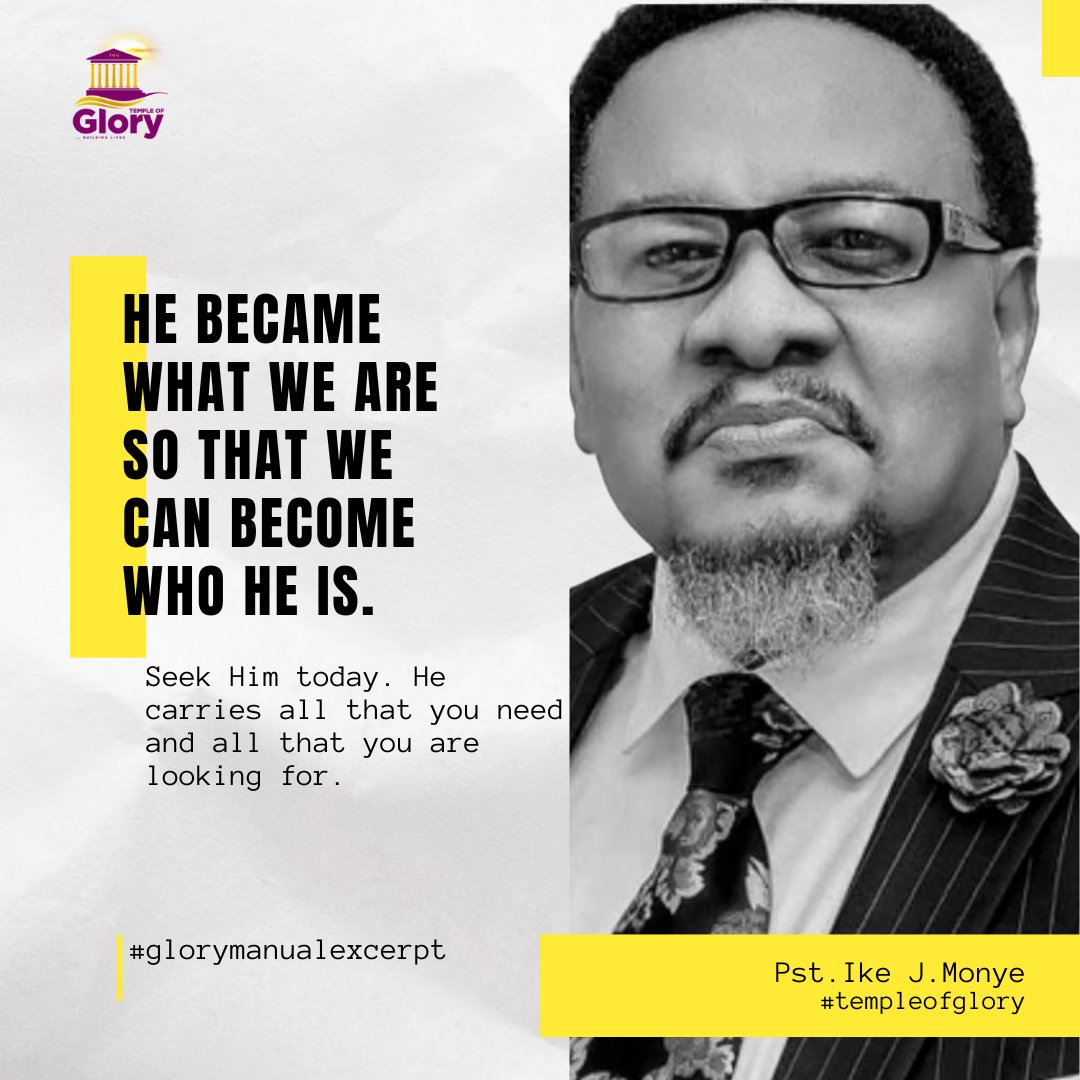 togabj's tweet photo. He is the greatest expression of the Godhead.
Beloved, Jesus Christ is the Fullness of the GodHead and you are complete in Him
#excerpt 
#GloryManualDevotional 
@everyone
@highlight
@followers https://t.co/IllxuIPdFD