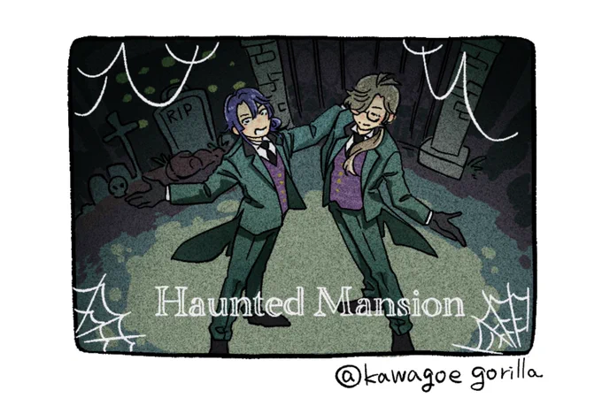 👻マンションのキャストさんの衣装着たタメデス(6か月前のお題) 