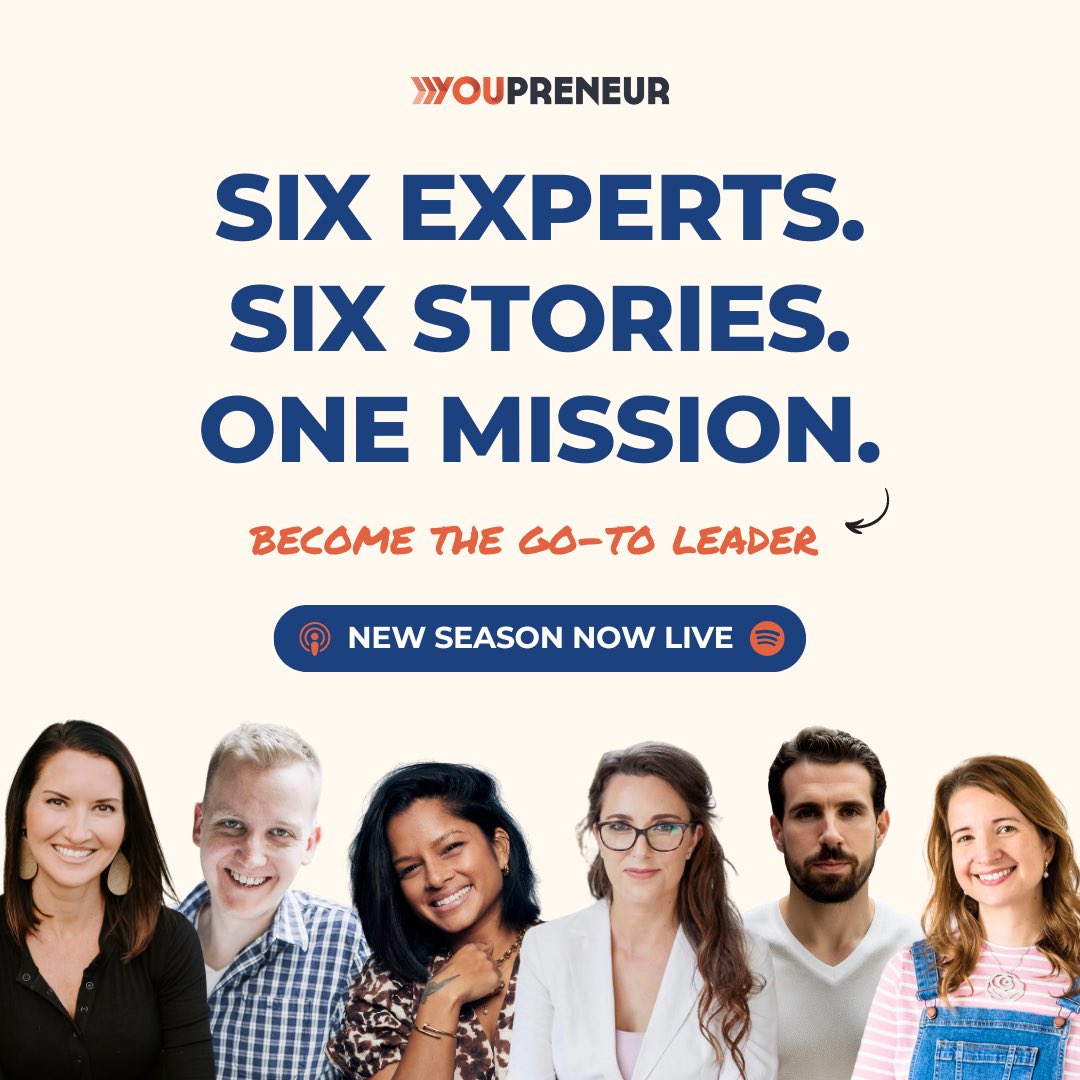 Six experts. Six stories. One mission = become the go-to leader. We’ve invited six amazing experts within our community to share their stories as entrepreneurs, the struggles and triumphs they’ve experienced, the lessons they’ve learned along the way, and heaps more.