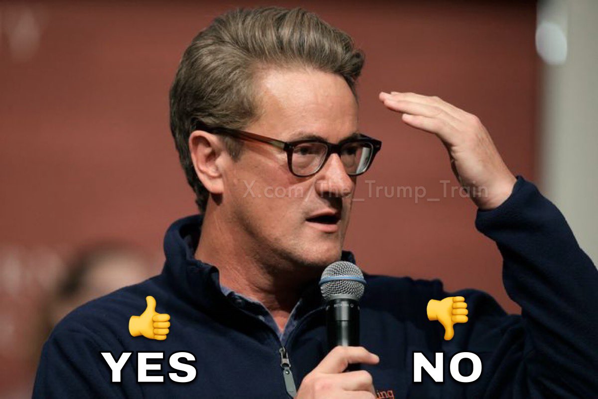 Honest question… Do you think MSNBC host Joe Scarborough is the definition of a FAKE NEWS reporter and his lies are a threat to our democracy?